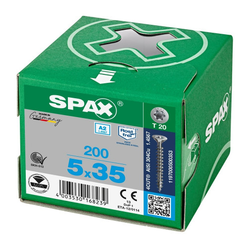 Spax 5,0x35 мм 1197000500353 (200 шт/упак.)