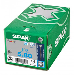 Spax 5,0x80 мм 0197000500803 (100 шт/упак.)