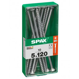 Spax 5x120 мм 4191010501202 (10 шт/упак) (EAN 4003530192210) - универсальный, потай, Wirox