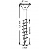 Spax 5x120 мм 4191010501205A (180 шт/упак) (EAN 4003530269394) - универсальный, потай, Wirox