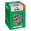Spax 5x60 мм 4191010500606 (250 шт/упак) (EAN 4003530158261) - универсальный, потай, Wirox