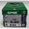 Spax 5x80 мм 0191010500805 (200 шт/упак)