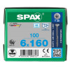 Spax 6,0x160 мм 0197000601603 (100 шт/упак.)