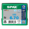 Spax 6,0x70 мм 1197000600703 (100 шт/упак.)