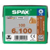 Spax 6x100 мм 0251010601005 / стар. 0251750601005 (100 шт/упак)
