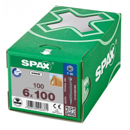 Spax 6x100 мм 1211010601005 / стар. 1211750601005 (100 шт/упак)