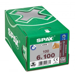 Spax 6x100 мм 1211010601005 / стар. 1211750601005 (100 шт/упак)