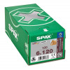 Spax 6x120 мм 1211010601205 / стар. 1211750601205 (100 шт/упак)