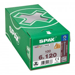 Spax 6x140 мм 1211010601405 / стар. 1211750601405 (100 шт/упак)