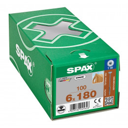 Spax 6x180 мм 0251010601805 / стар. 0251750601805 (100 шт/упак)