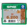 Spax 6x200 мм 0251010602005 (50 шт/упак) EAN 4003530248474