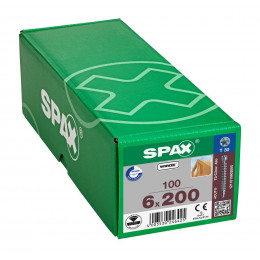 Spax 6x200 мм 1211010602005 / стар. 1211750602005 (100 шт/упак)