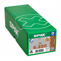Spax 6x220 мм 0251010602205 (50 шт/упак) 