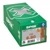 Spax 6x80 мм 0251010600805 / стар. 0251750600805 (100 шт/упак)