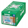 Spax 6x80 мм 0257000600805 (100 шт/упак.) - нержавейка А2, тарельчатая головка T-30