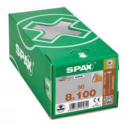 Spax 8x100 мм 0251010801005 / стар. 0251750801005 (50 шт/упак)