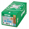 Spax 8x100 мм 0257000801005 (50 шт/упак.) - нержавейка А2, тарельчатая головка T-30