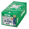 Spax 8x120 мм  0191010801205 / 0191750801205 (50 шт/упак) 0191020801205