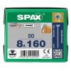 Spax 8x160 мм 1201010801605 / стар. 1201020801605 (50 шт/упак)