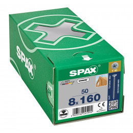 Spax 8x160 мм 1201010801605 / стар. 1201020801605 (50 шт/упак)