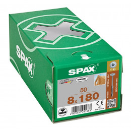 Spax 8x180 мм 0251010801805 / стар. 0251750801805 (50 шт/упак)