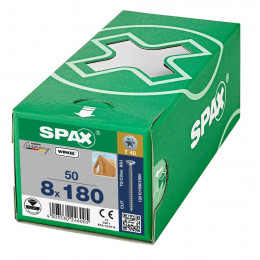 Spax 8x180 мм 1201010801805 / стар. 1201020801805 (50 шт/упак)