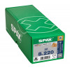 Spax 8x220 мм 0191010802205 / 0191750802205 (50 шт/упак) 0191020802205