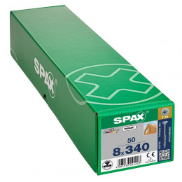 Spax 8x340 мм 0191010803405 / 0191750803405 (50 шт/упак) 0191020803405