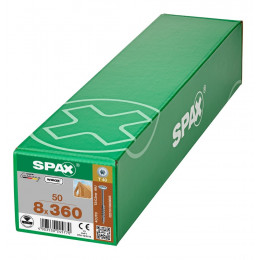 Spax 8x360 мм 0251010803605 / стар. 0251750803605 (50 шт/упак)