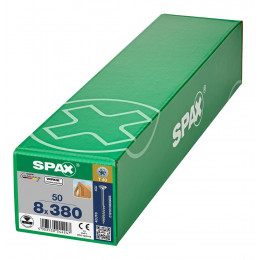 Spax 8x380 мм 0191010803805 / 0191750803805 (50 шт/упак) 0191020803805