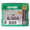Spax 8x400 мм 1221010804005 / стар. 1221750804005 (50 шт/упак)