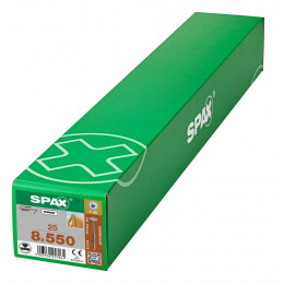 Spax 8x550 мм 0251010805505 (25 шт/упак) EAN 4003530257261