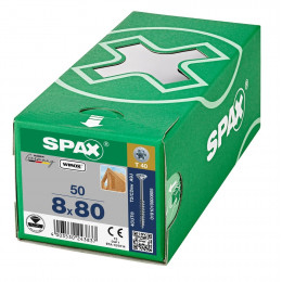 Spax 8x80 мм 0191010800805 / 0191750800805 (50 шт/упак)