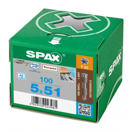Spax-D 5*51мм 0557000500513 для крепления к алюминию доски до 37 мм