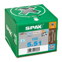 Spax-D 5*51мм 0557000500513 для крепления к алюминию доски до 37 мм