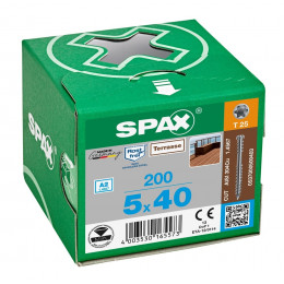 Spax-D для террасной доски 5*40 мм 0537000500403 A2 (200 шт)