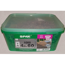 Spax-D WIROX для террасной доски 4.5*60мм 4531720450609 (250 шт)