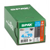 Spax для фасадов 4.5*70 мм 25170404507021 (100 шт/упак) чёрный Blax (EAN  4003530290749)