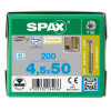 Spax для фасадов 4,5x50 мм 2517000450521 / 0517000450521 (200 шт/упак.)  A2