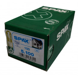 Spax для фасадов 5,0x100 мм 0467000501003 (100 шт/упак.) - малая головка, A2
