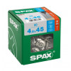 Spax для кровли 4.5*45 мм 4587000450456 (80 шт/упак) нержавейка А2, EAN 4003530288821