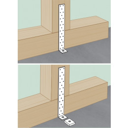 Уголок стягивающий SXAH 400*40*40*2,0 мм