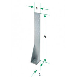 Уголок стягивающий SXHT 540*63*60*3,0 мм