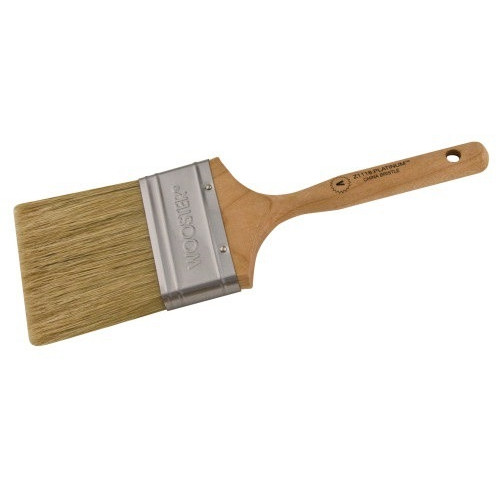 Z1118-2 Прямая кисть 2" PRO CLASSIC® WHITE CHINA BRISTLE - Dowel-Handle Varnish- для ровного укрытия