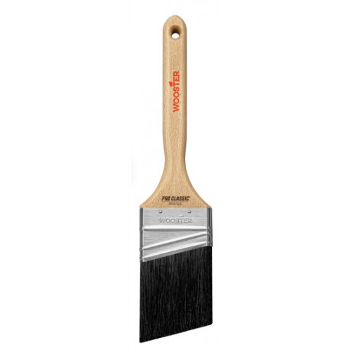 Z1293-1 1/2 Угловая кисть 1.5" PRO CLASSIC® – BLACK - Flat - для грубой покраски