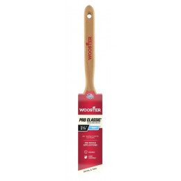 Z1293-1 1/2 Угловая кисть 1.5" PRO CLASSIC® – BLACK - Flat - для грубой покраски