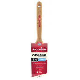 Z1293-2 1/2 Угловая кисть 2.5" PRO CLASSIC® – BLACK - Flat - для грубой покраски