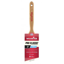 Z1293-3 Угловая кисть 3" PRO CLASSIC® – BLACK - Flat - для грубой покраски