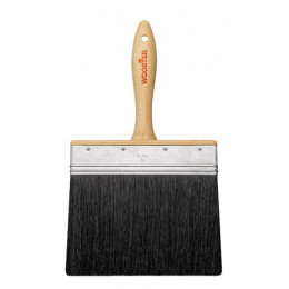 Z1516-6 Прямая кисть 6" PRO CLASSIC® – BLACK -  Extra-Thick Flat - для грубой покраски