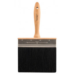 Z1516-6 Прямая кисть 6" PRO CLASSIC® – BLACK -  Extra-Thick Flat - для грубой покраски